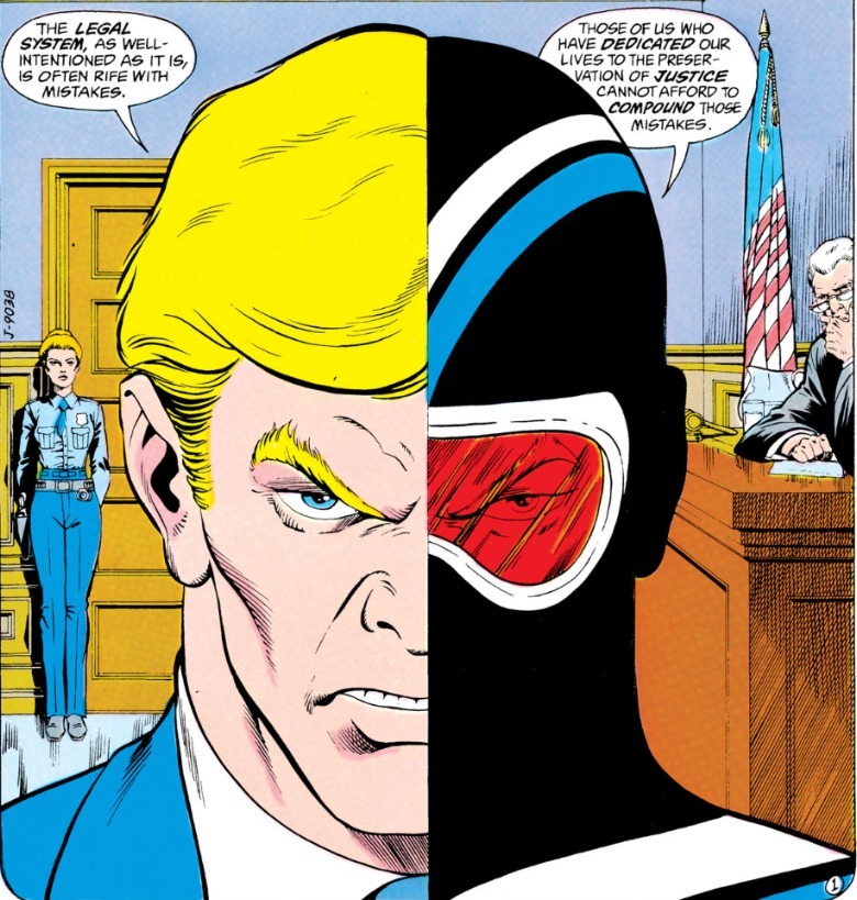 Vigilante #2 open panel
