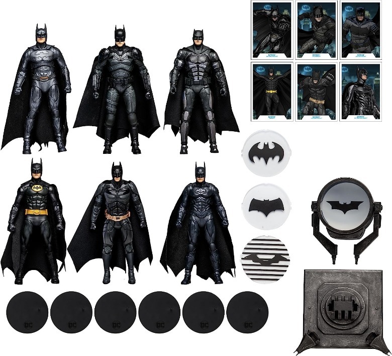 バットマン アルティメット ムービー コレクション アクションフィギュア 6 個パック