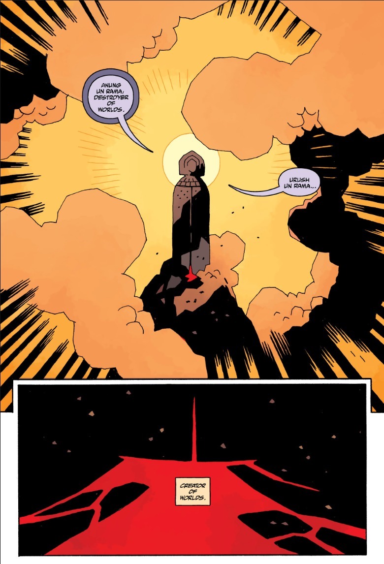 BPRD Devil You Know Hecate and Hellboy death