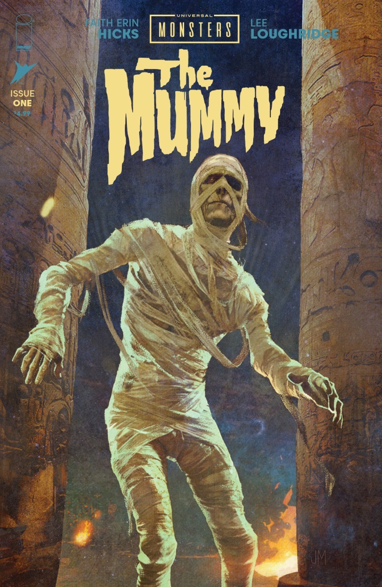 Portada de La Momia #1 de Joshua Middleton