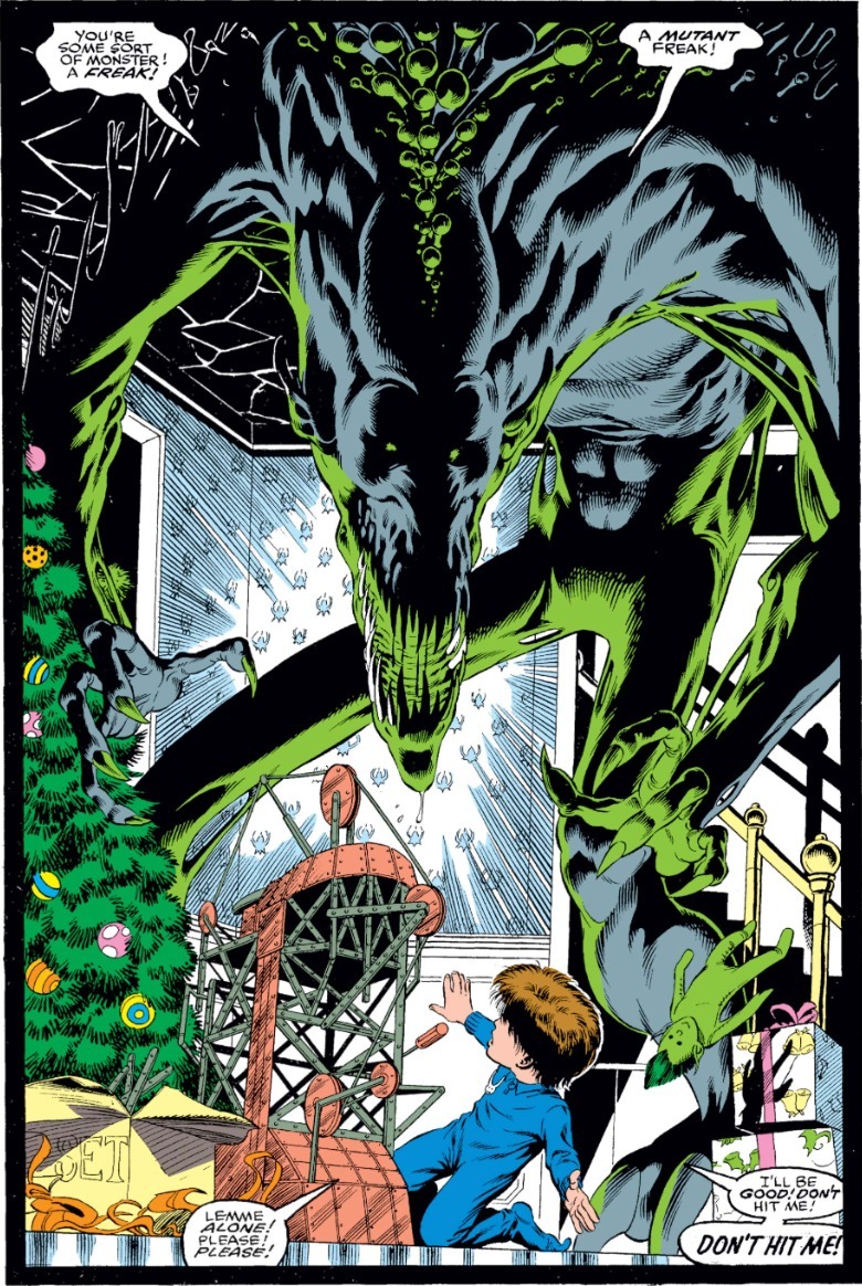 Incroyable Hulk # 377 Bruce Banner se souvient de son père violent