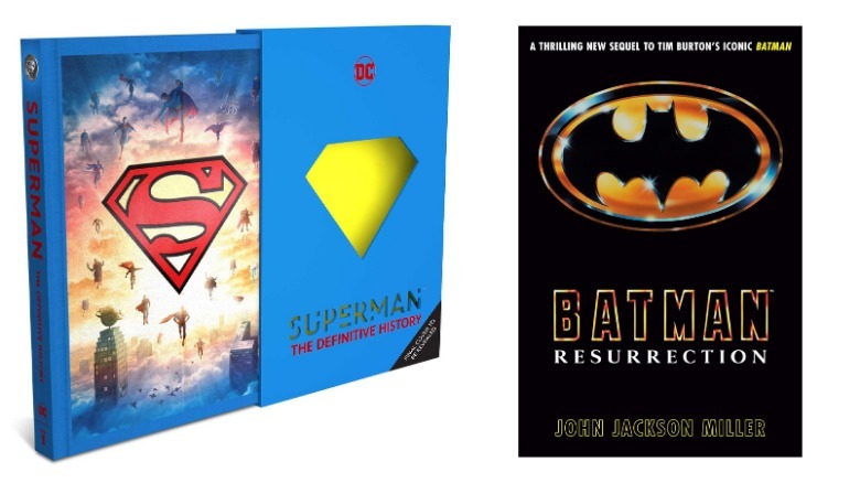 Books about Superman and Batman