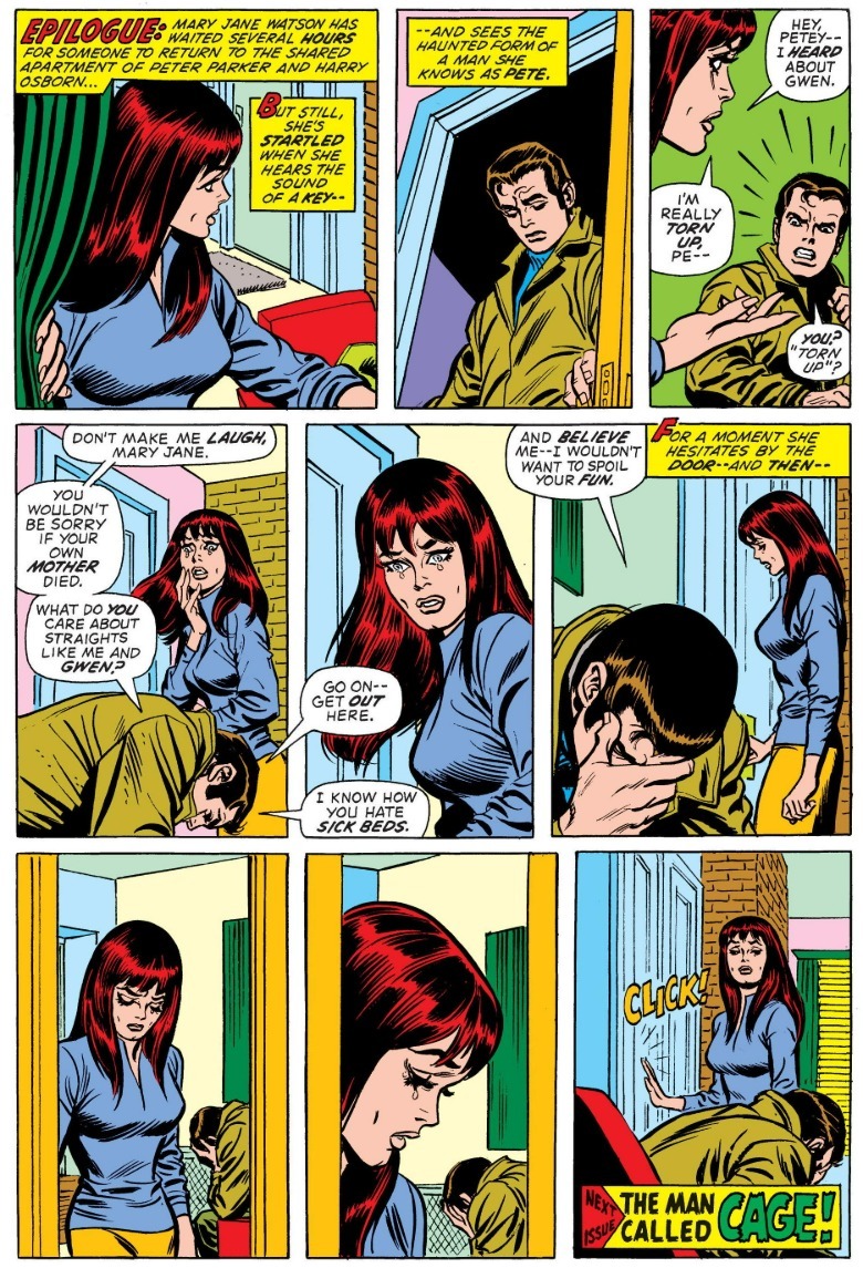 అమేజింగ్ స్పైడర్ మాన్ #122 ఎపిలోగ్