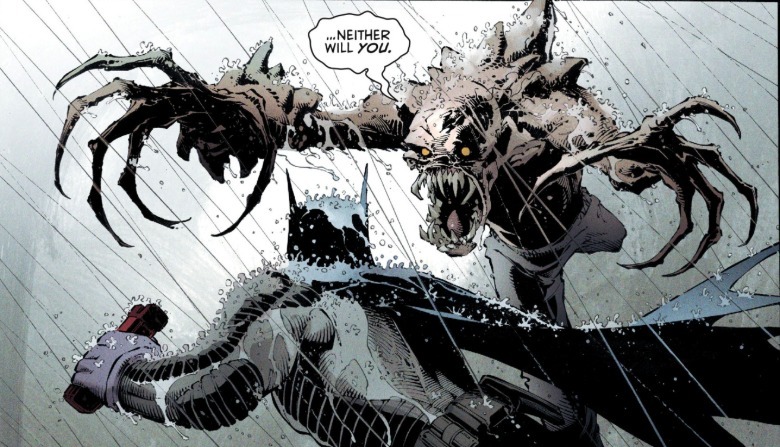 Batman vs Doctor Death in Batman: Zero Year