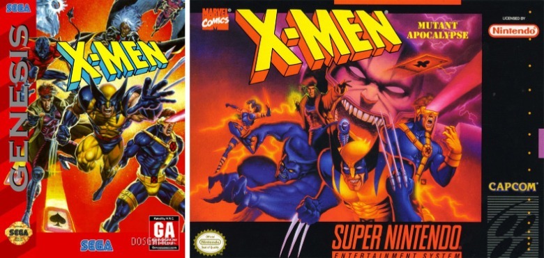 Capas de videogame X-Men