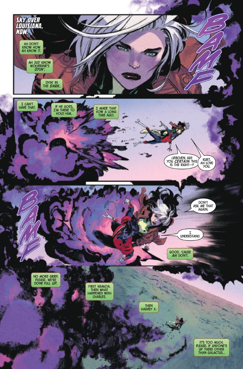 Uncanny X-Men #4 Nightcrawler and Rogue