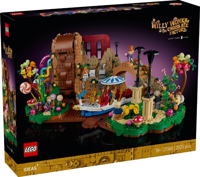Willy Wonka and the Chocolate Factory LEGO Set
