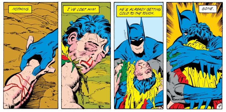 Batman: A Death in the Family Jason Todd Robin Death