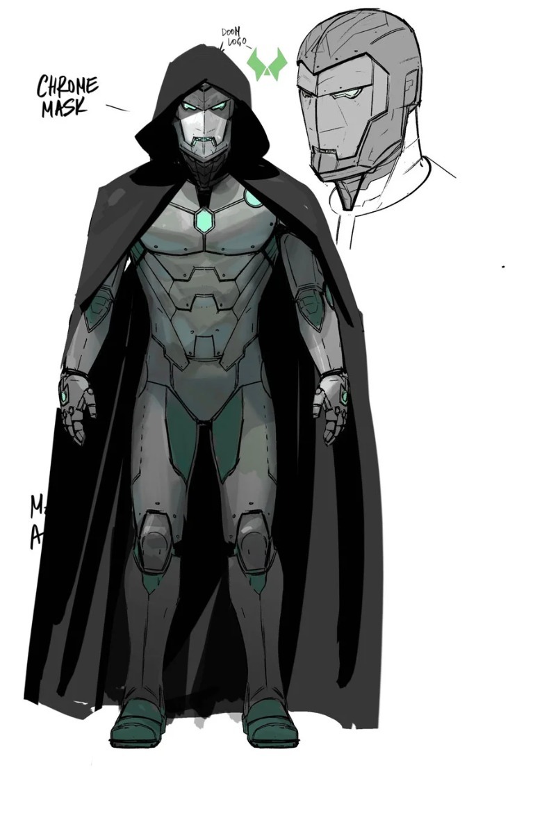 Infamous Iron Man costume concept art