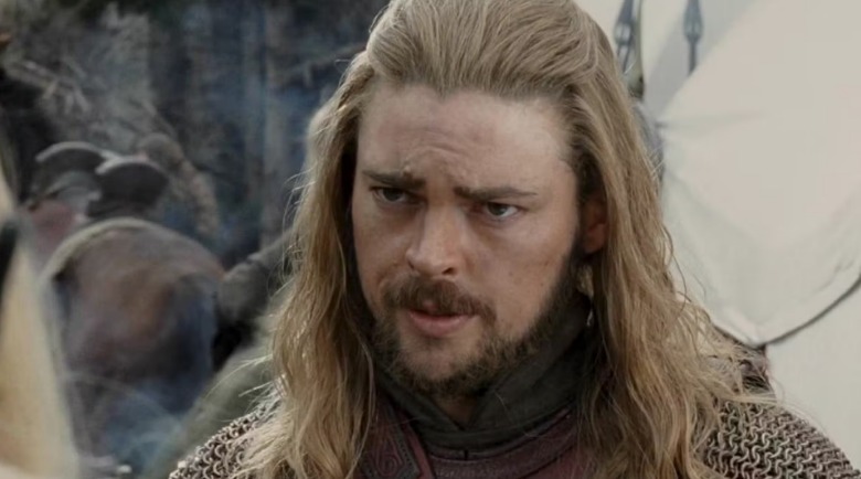 Karl Urban as Eomer in Lord of the Rings: The Two Towers
