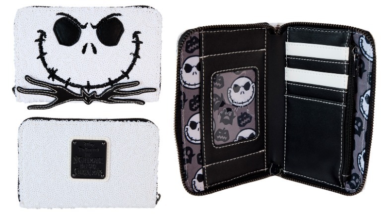 Loungefly Nightmare Before Christmas Jack Skellington Sequin Wallet