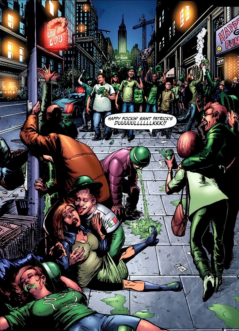 Número de niños No. 27 Día de San Patricio