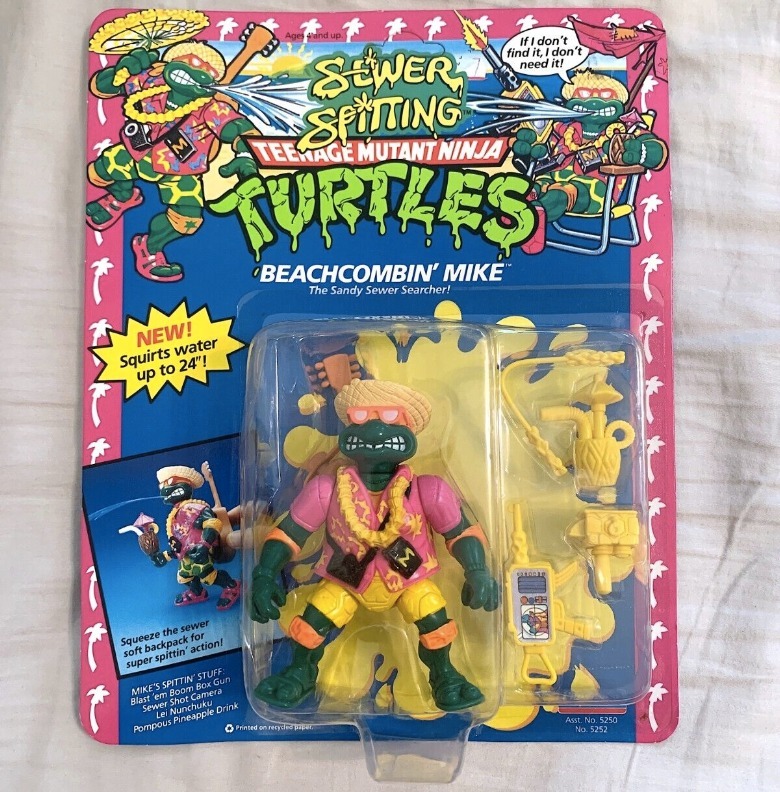 Beachcombin' Mike TMNT Action Figure