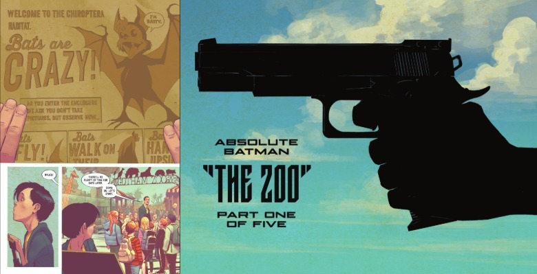 Absolute Batman #1 opening two pages