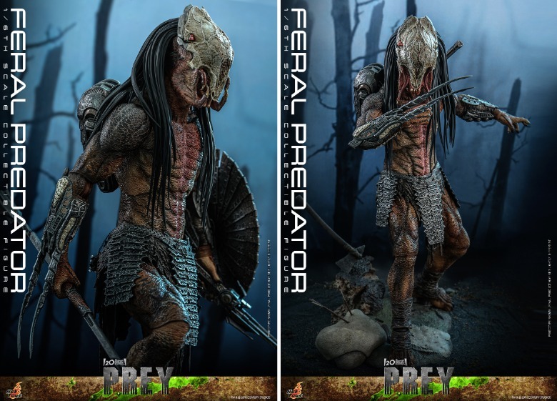 Prey Feral Predator Hot Toys Figure
