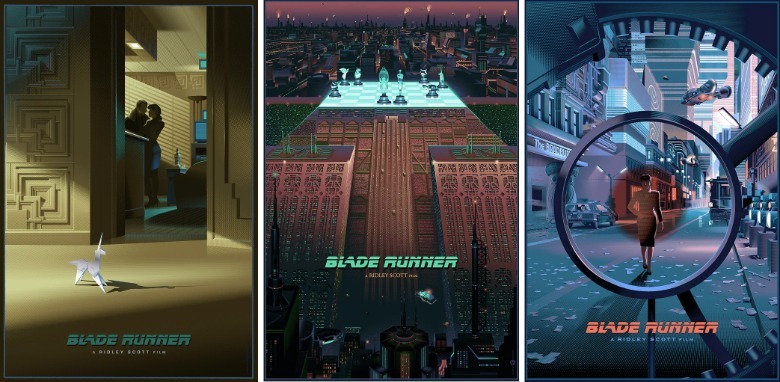 Laurent Durieux Blade Runner Poster