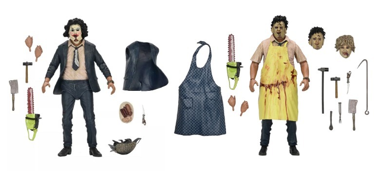 NECA 50th Anniversary Texas Chain Saw Massacre action figures