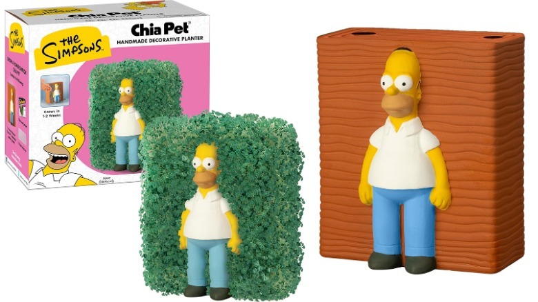 Simpsons Homer Chia Pet