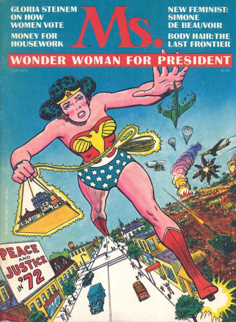 Wonder Woman magazine cover Ms. Magazine #1