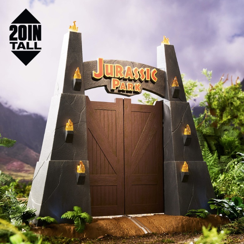Cool Stuff: Mattel Unveils Collectible Jurassic Park Gates As A New ...