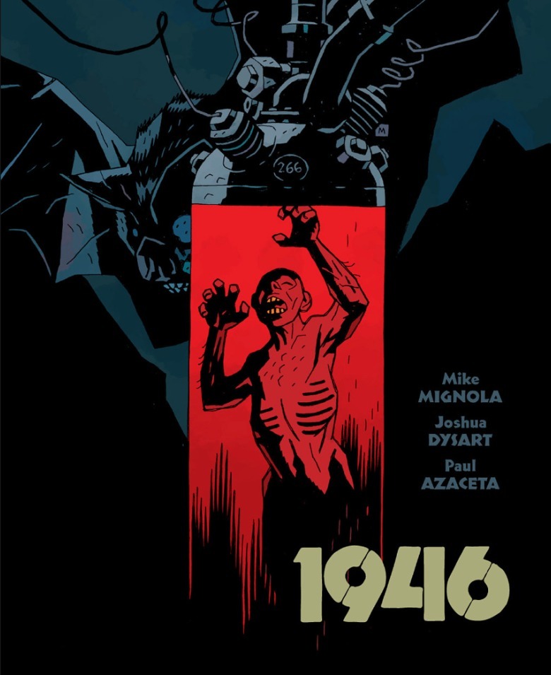 BPRD 1946 cover cloned vampire in growth tank