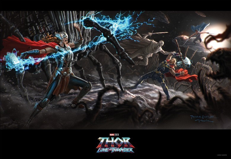 Thor: Love and Thunder D23 Concept Art Poster