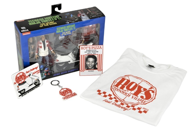 NECA Teenage Mutant Ninja Turtles II Keno Action Figure