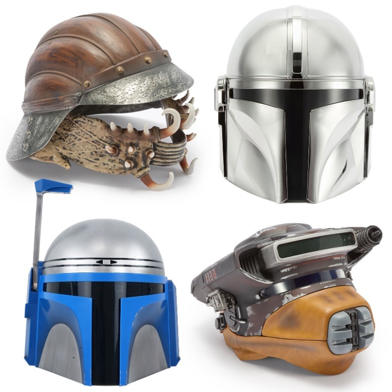Star Wars helmets from Disney Store