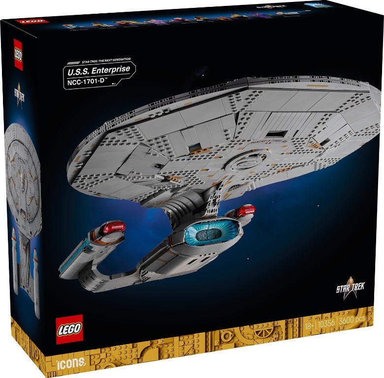 LEGO Star Trek The Next Generation Enterprise-D set box