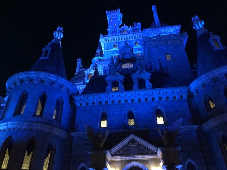 Enchanted Tale Beauty Beast Castle Night