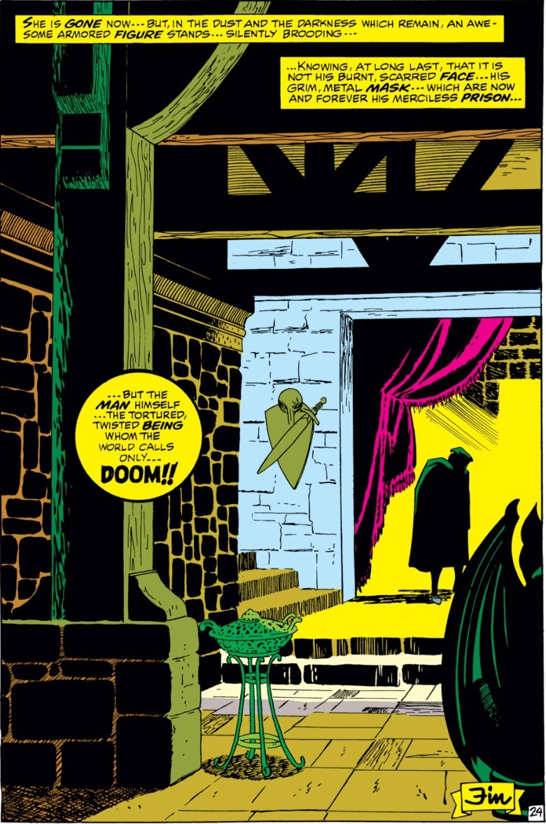 Marvel Superheroes #20 Doctor Doom standing alone