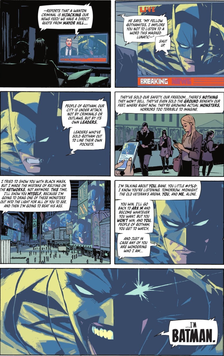 Really # 13 Batman batman completes four