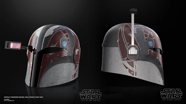 Sabine Wren Star Wars Black Series Mandalorian Helmet