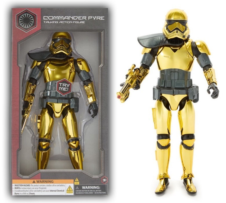 Commander Pyre Talking Action Figure