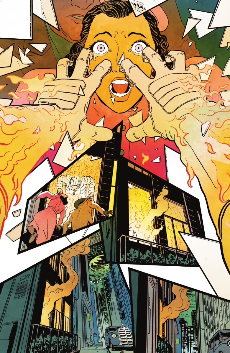 Batman Dark Patterns #10 shattered glass