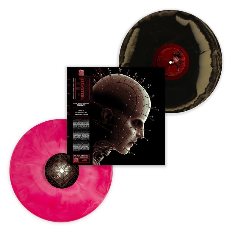 Colored vinyl for Mondo Hellraiser release