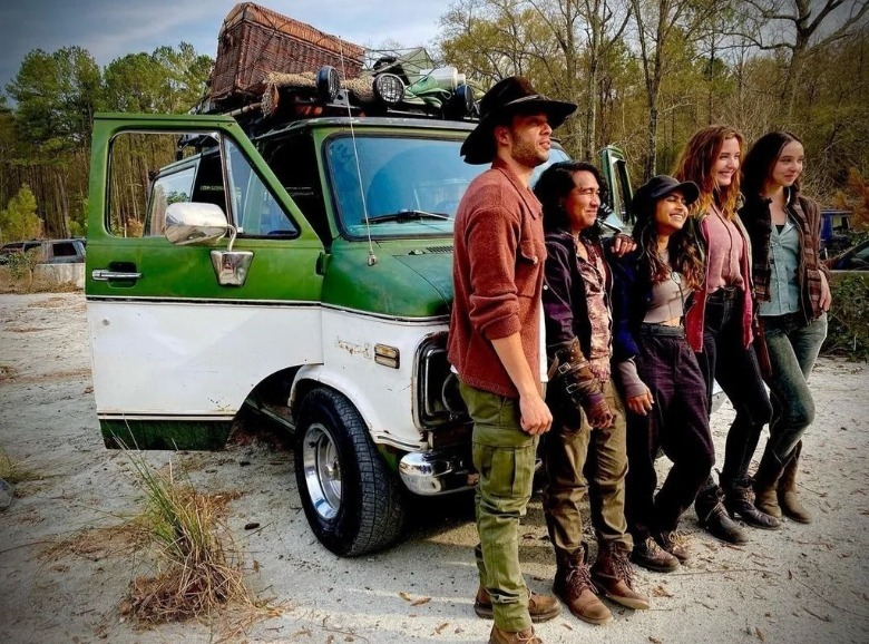 The Walking Dead kids adult cast