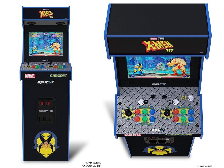 Arcade1Up's Marvel vs. Capcom 2 X-Men '97 Art Edition Deluxe Arcade Machine