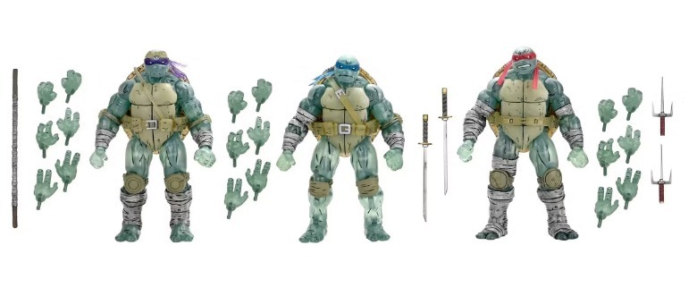 NECA TMNT: The Last Ronin turtle ghosts