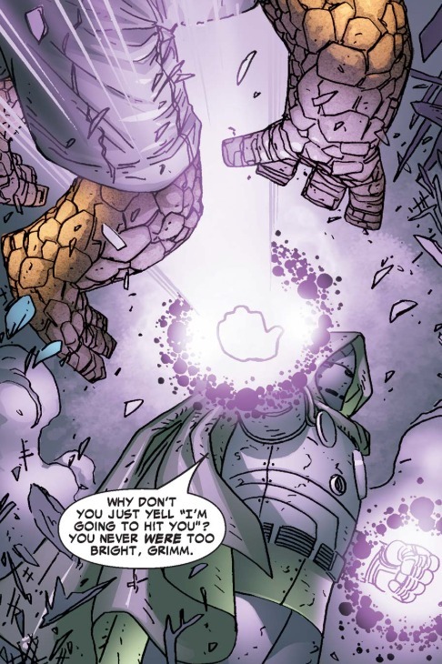 Marvel Team-Up #3 Alternate Doctor Doom vs the Thing