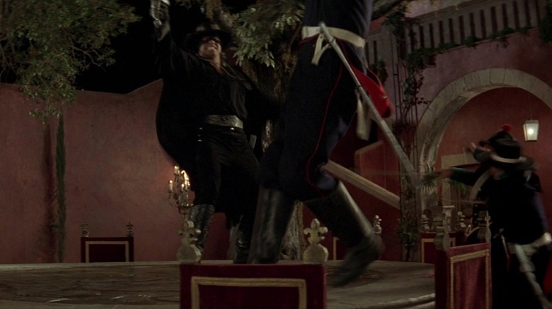 Zorro table scene