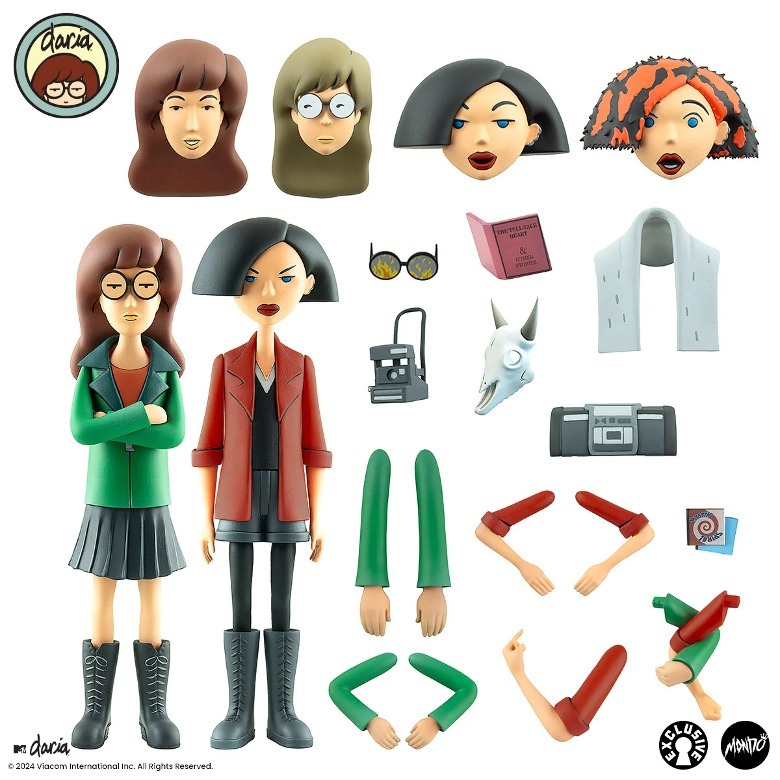 Daria and Jane figures from Mondo