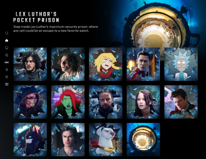 HBO Max Superman takeover Lex Luthor's Pocket Prison