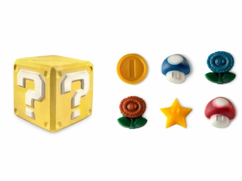 Question box soap prize Lush