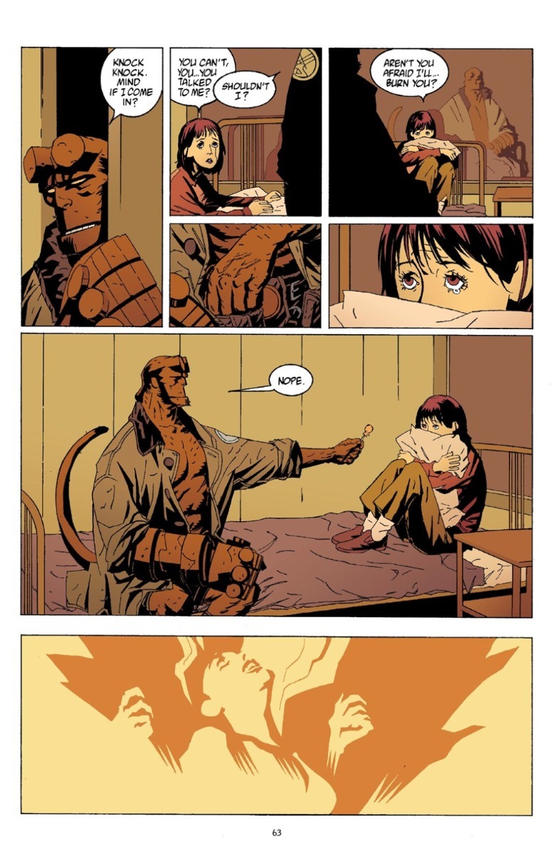 Hellboy y Liz Sherman BPRD Tierra Hueca