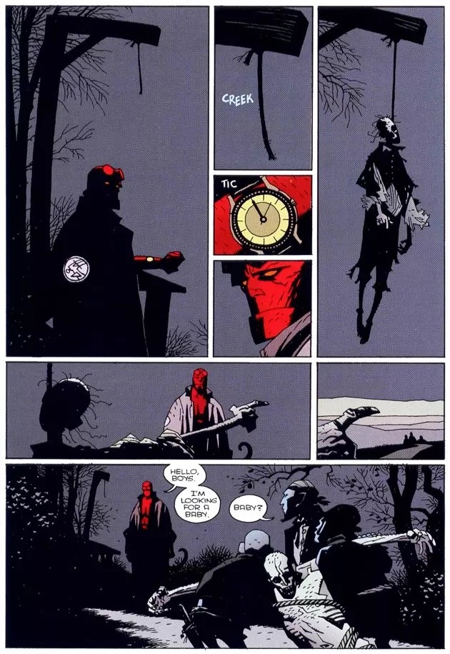 Hellboy Mike Mignola The Corpse