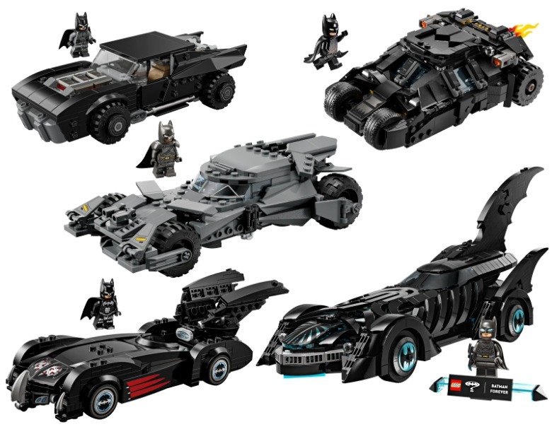 LEGO Batmobiles