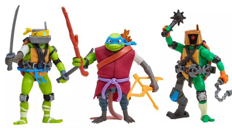 Tales of the Teenage Mutant Ninja Turtles Action Figures Mix 'N Match Mutations action figures