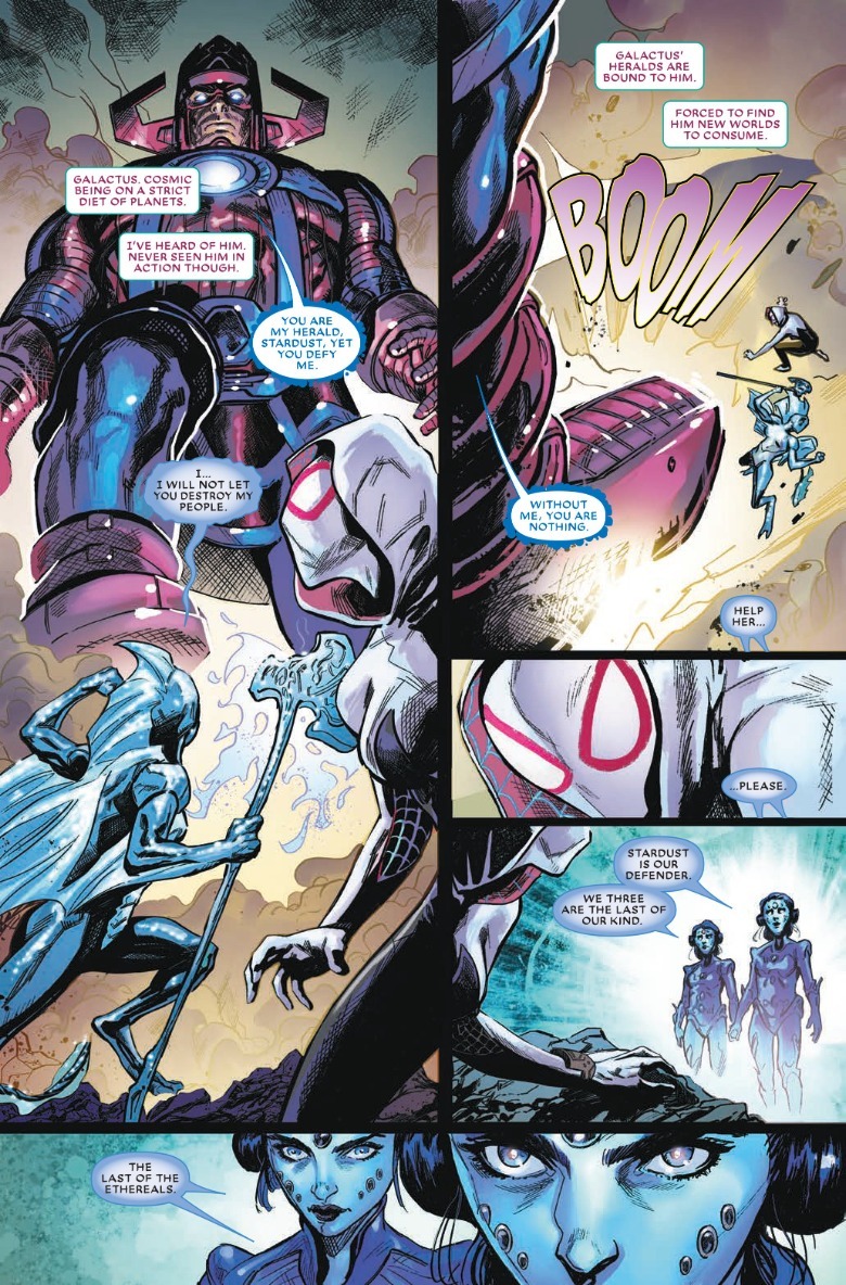 ¿Qué pasa si Galactus se convierte en Spider-Gwen? Página 3