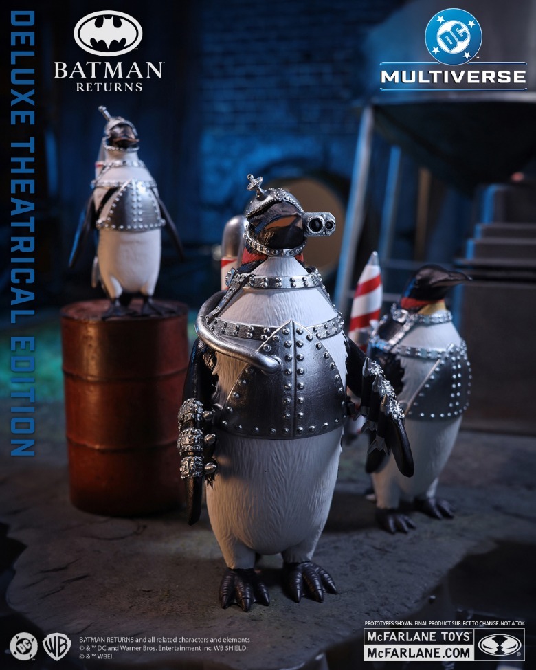 Penguin bird work numbers from Batman returns from McFarlen Games